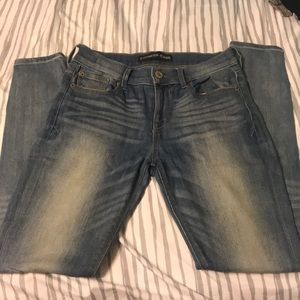Express mid rise legging jeans
